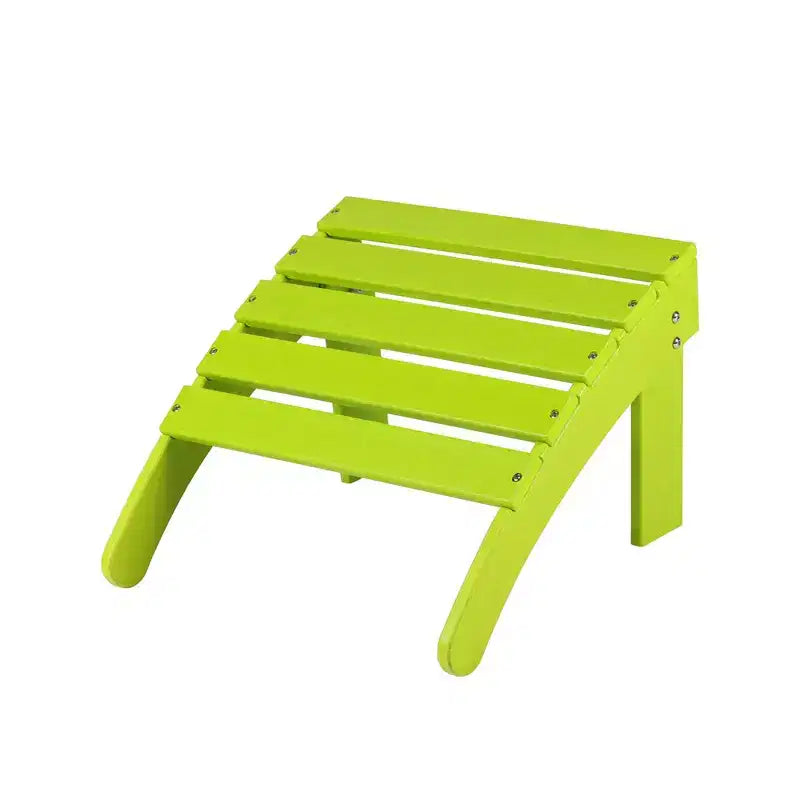 Aoodor Ottomana Adirondack da Esterno, Ottomana per Sedia Adirondack in HDPE, Resistente alle Intemperie per Patio, Portico, Cortile, Giardino, Prato, Terrazza