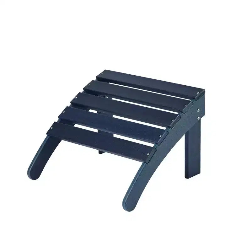 Aoodor Ottomana Adirondack da Esterno, Ottomana per Sedia Adirondack in HDPE, Resistente alle Intemperie per Patio, Portico, Cortile, Giardino, Prato, Terrazza