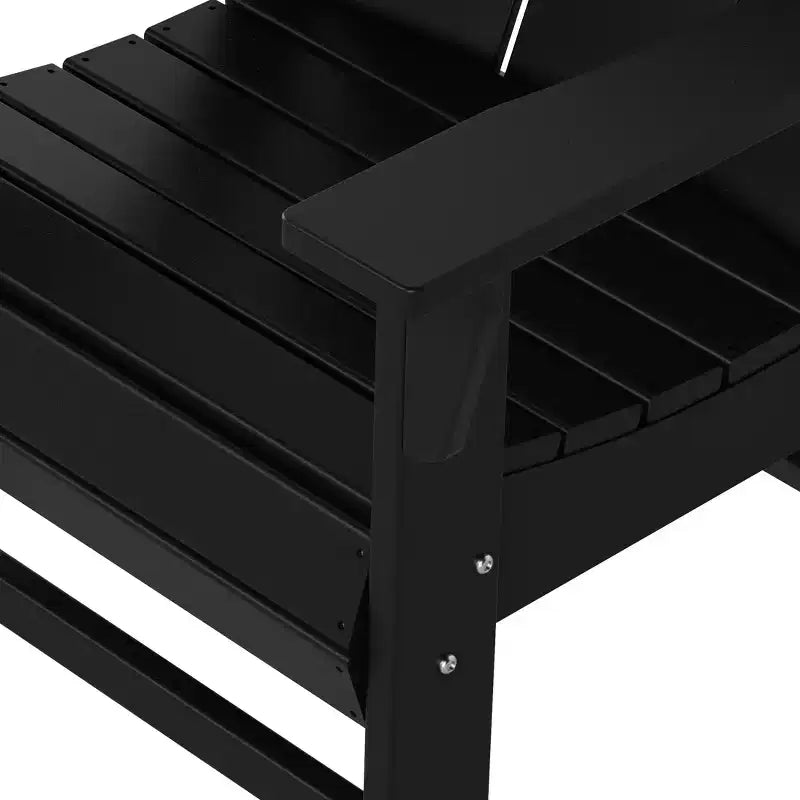 WestinTrends Sedia da pranzo moderna Adirondack per esterni, resistente alle intemperie