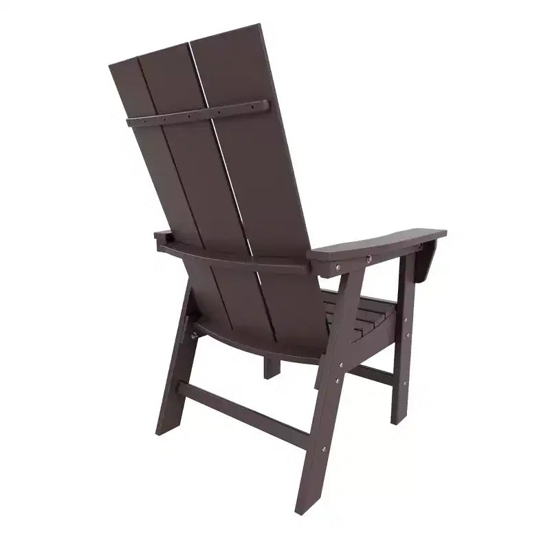 WestinTrends Sedia da pranzo moderna Adirondack per esterni, resistente alle intemperie