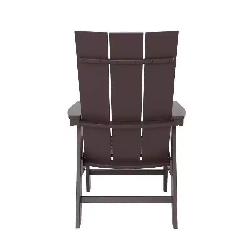 WestinTrends Sedia da pranzo moderna Adirondack per esterni, resistente alle intemperie