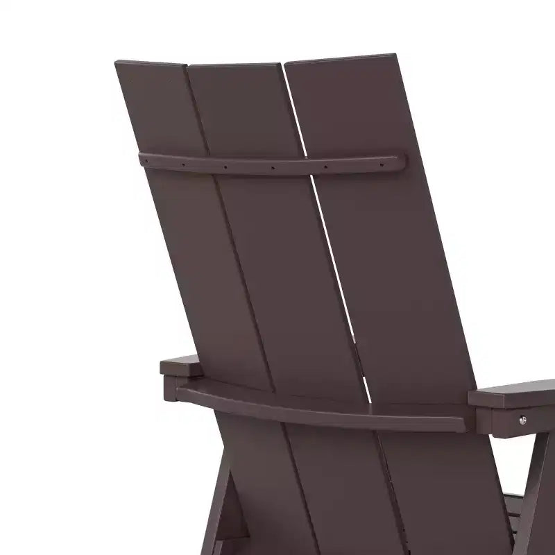 WestinTrends Sedia da pranzo moderna Adirondack per esterni, resistente alle intemperie