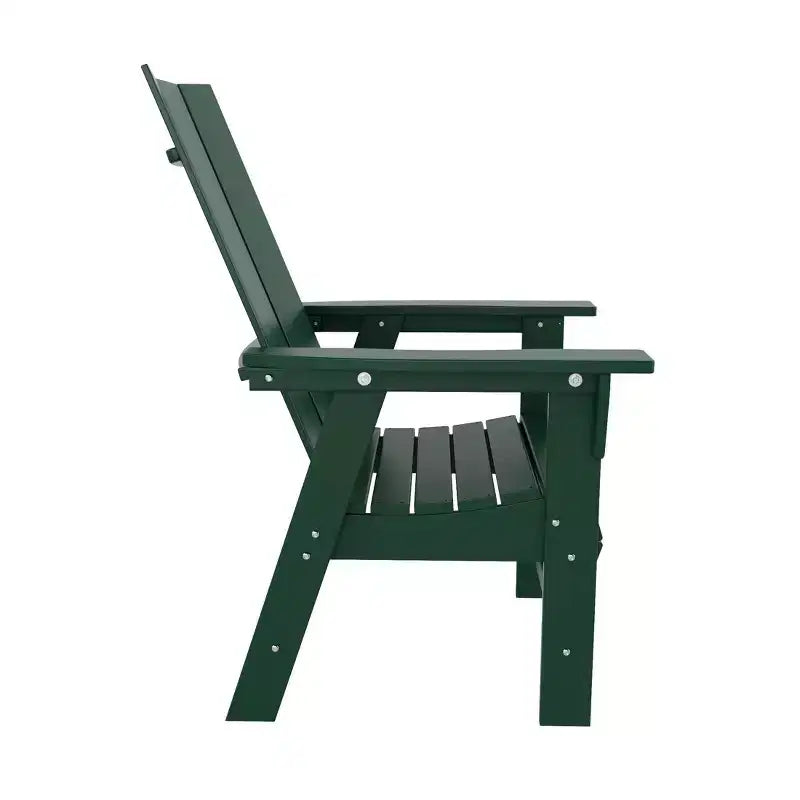 WestinTrends Sedia da pranzo moderna Adirondack per esterni, resistente alle intemperie