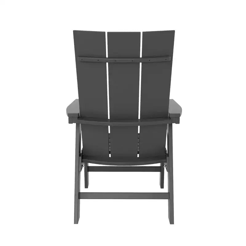 WestinTrends Sedia da pranzo moderna Adirondack per esterni, resistente alle intemperie