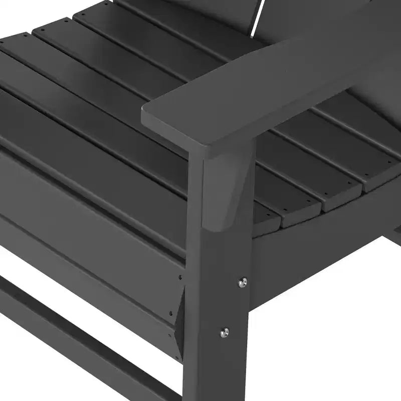 WestinTrends Sedia da pranzo moderna Adirondack per esterni, resistente alle intemperie