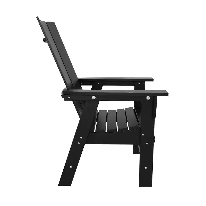 WestinTrends Sedia da pranzo moderna Adirondack per esterni, resistente alle intemperie