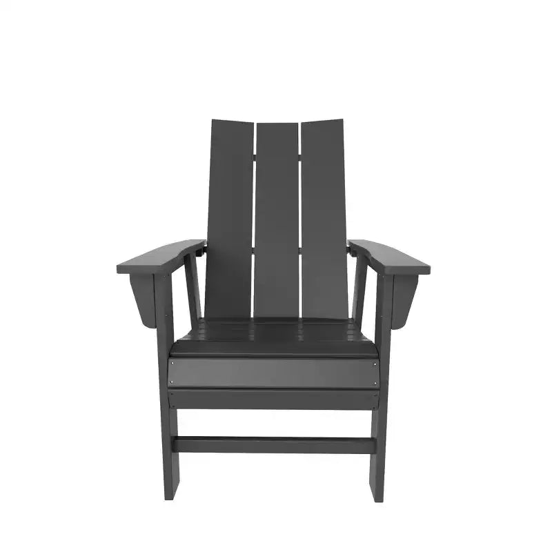 WestinTrends Sedia da pranzo moderna Adirondack per esterni, resistente alle intemperie