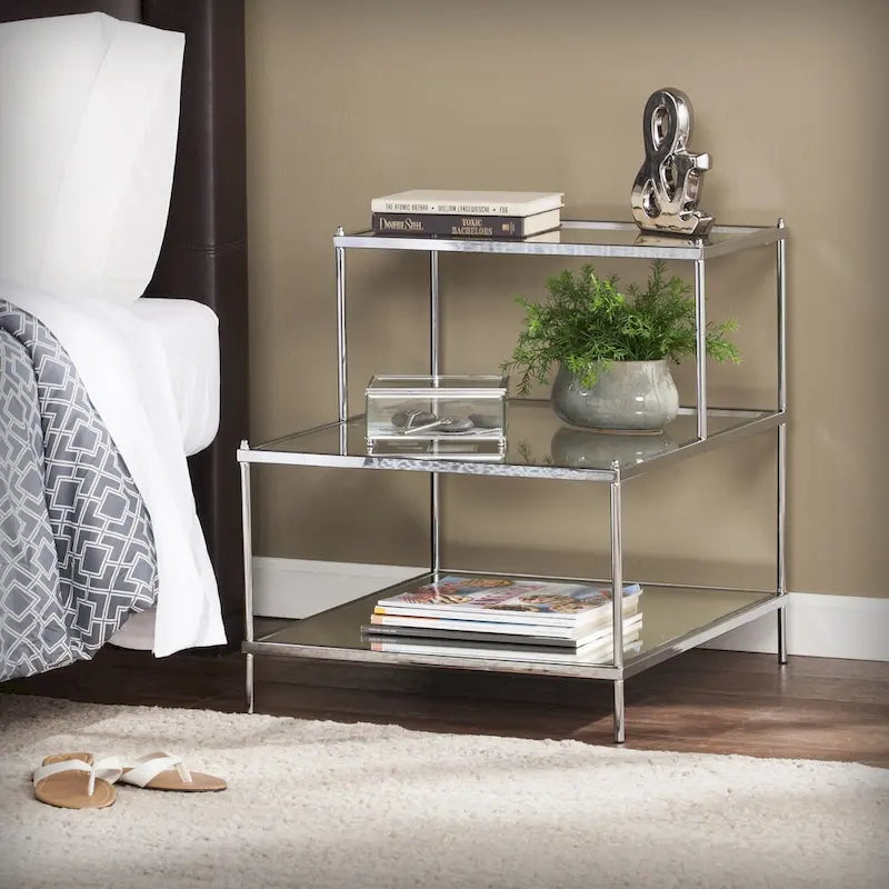 Tavolino da salotto specchiato Grant Glam di SEI Furniture