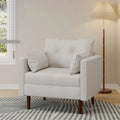 Poltrona "Tufted Club" Symonds con cuscini decorativi, di Christopher Knight Home