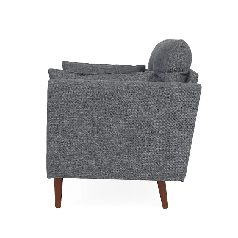Poltrona "Tufted Club" Symonds con cuscini decorativi, di Christopher Knight Home
