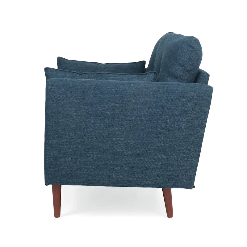 Poltrona "Tufted Club" Symonds con cuscini decorativi, di Christopher Knight Home