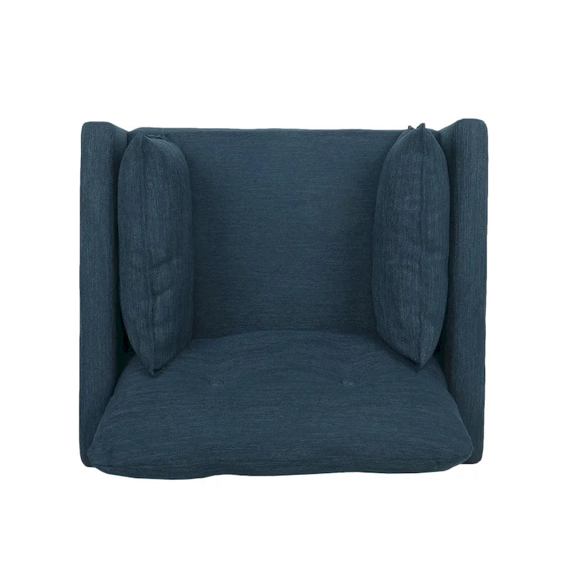 Poltrona "Tufted Club" Symonds con cuscini decorativi, di Christopher Knight Home