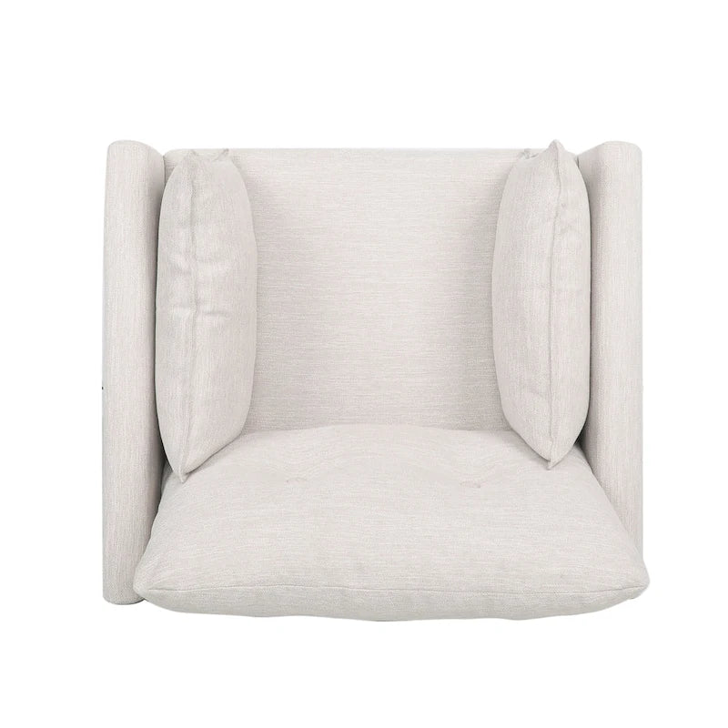 Poltrona "Tufted Club" Symonds con cuscini decorativi, di Christopher Knight Home