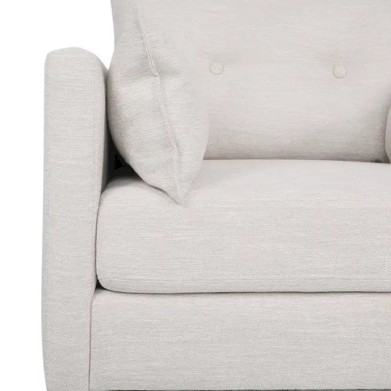 Poltrona "Tufted Club" Symonds con cuscini decorativi, di Christopher Knight Home