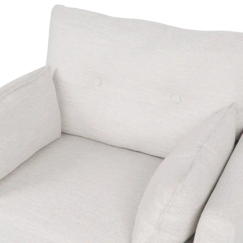 Poltrona "Tufted Club" Symonds con cuscini decorativi, di Christopher Knight Home