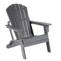 Patio Chairs, Oversized Folding HDPE Adirondack Chairs with Weather Resistant, Outdoor Lawn Chair for Patio, Garden