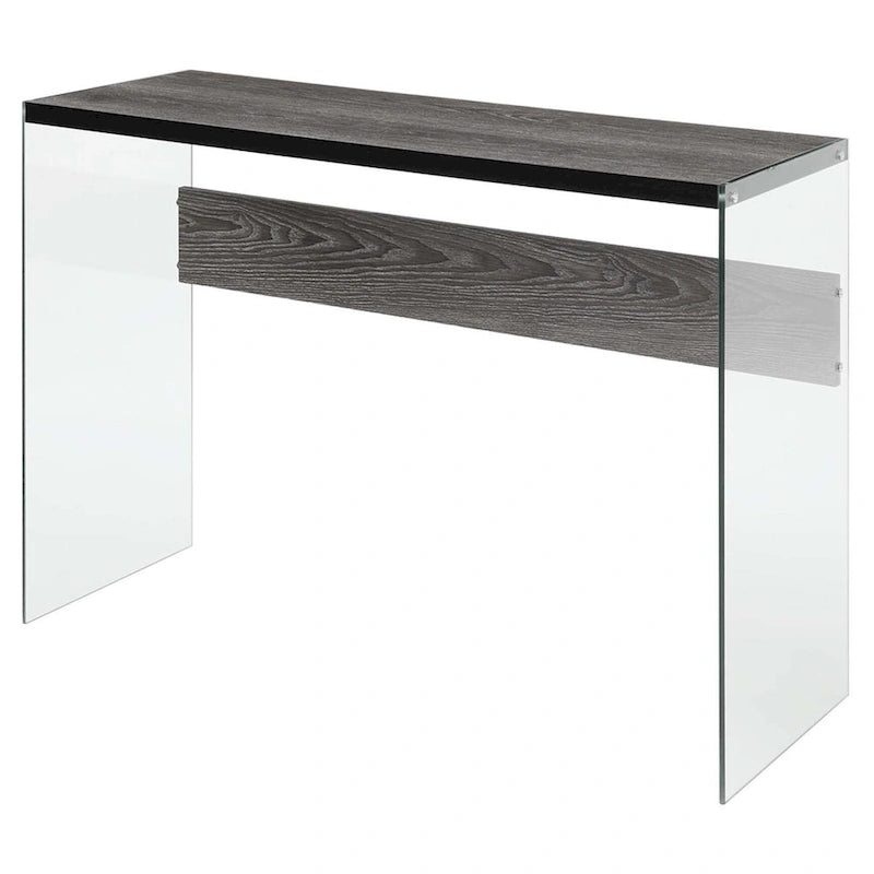 Convenience Concepts SoHo Tavolo Console/Scrivania in Vetro