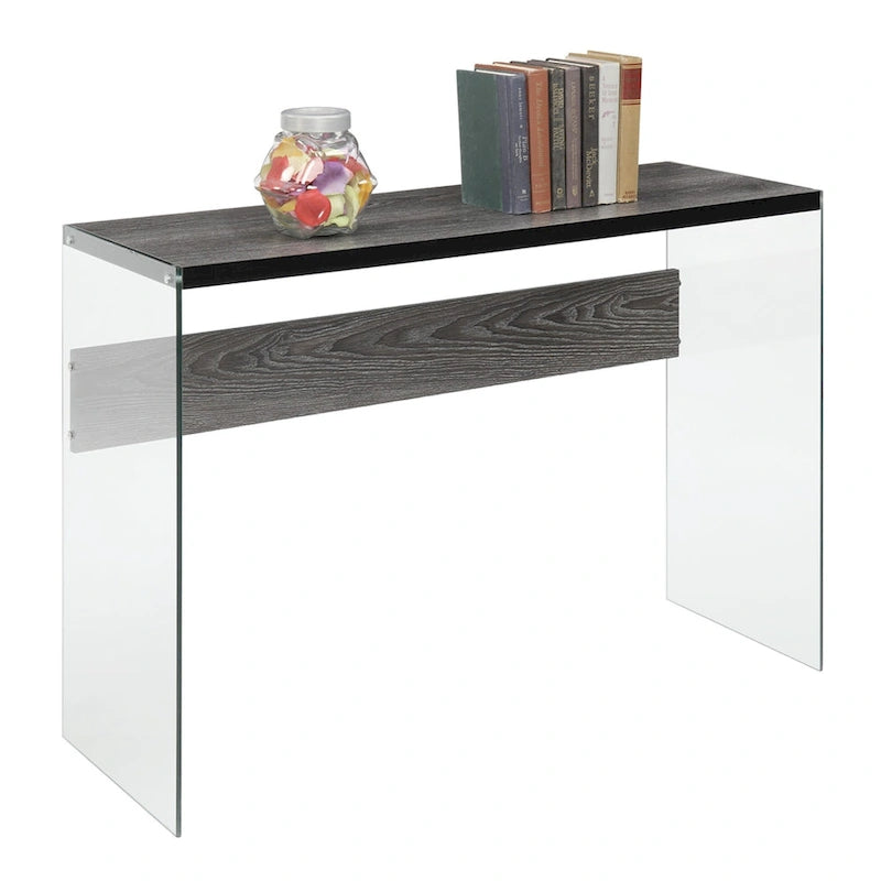 Convenience Concepts SoHo Tavolo Console/Scrivania in Vetro