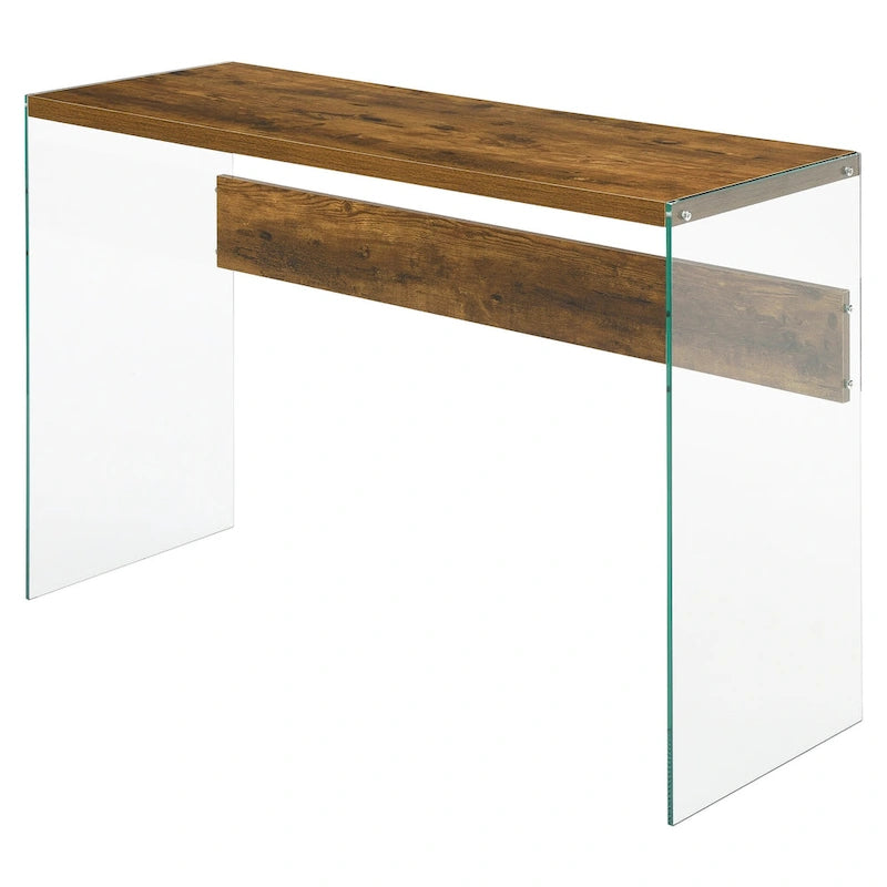 Convenience Concepts SoHo Tavolo Console/Scrivania in Vetro