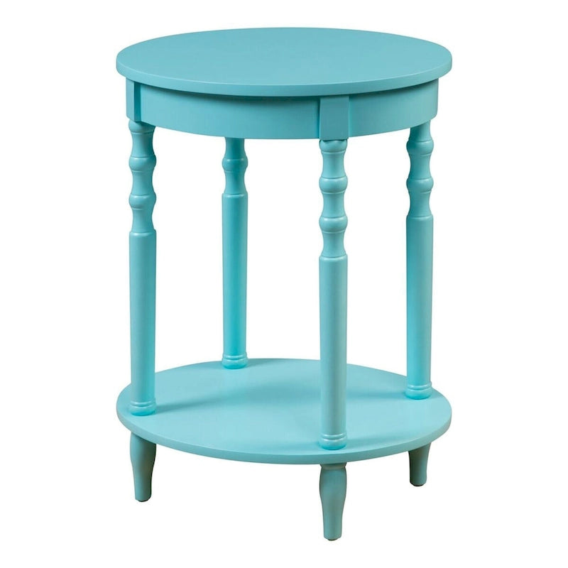 Convenience Concepts Classic Accents Tavolino ovale Brandi con ripiano