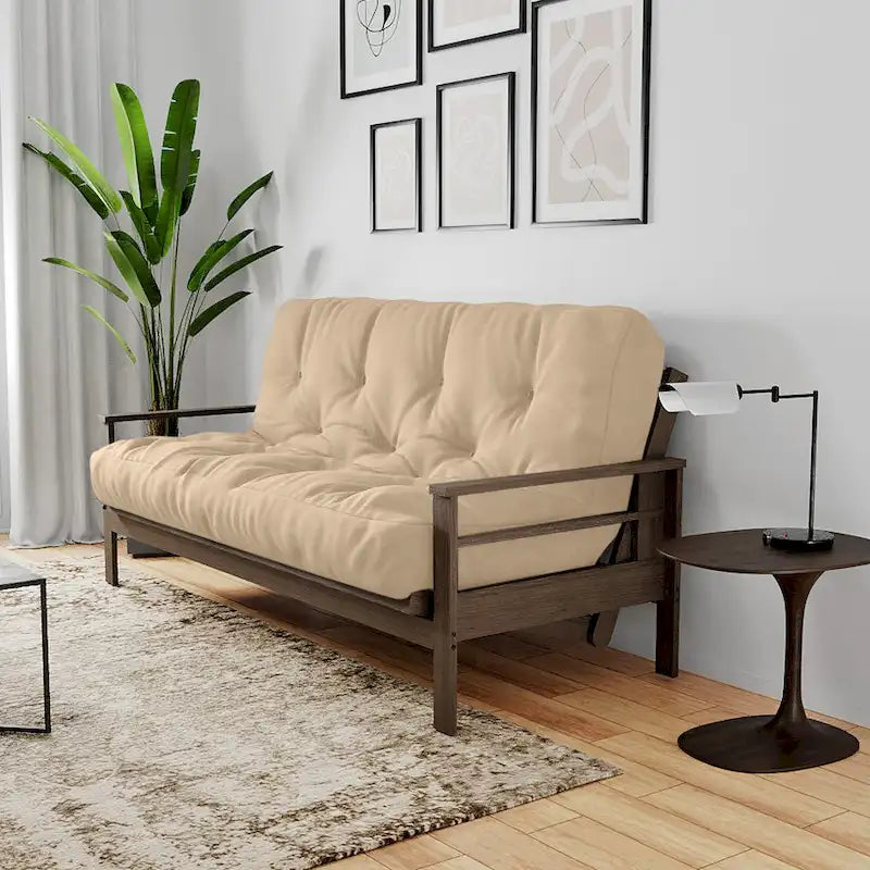 Materasso futon in memory gel Loosh Home 8, misura doppia