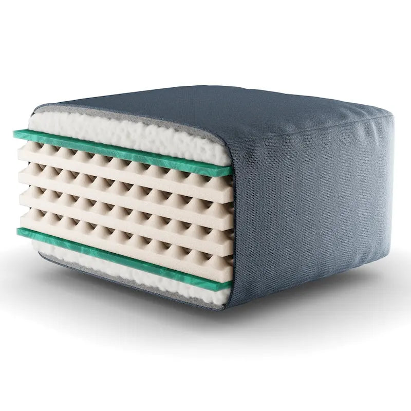 Materasso futon in memory gel Loosh Home 8, misura doppia