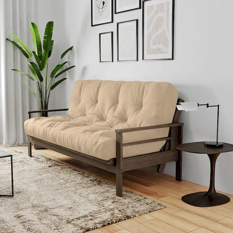 Materasso futon in memory gel Loosh Home 8, misura doppia