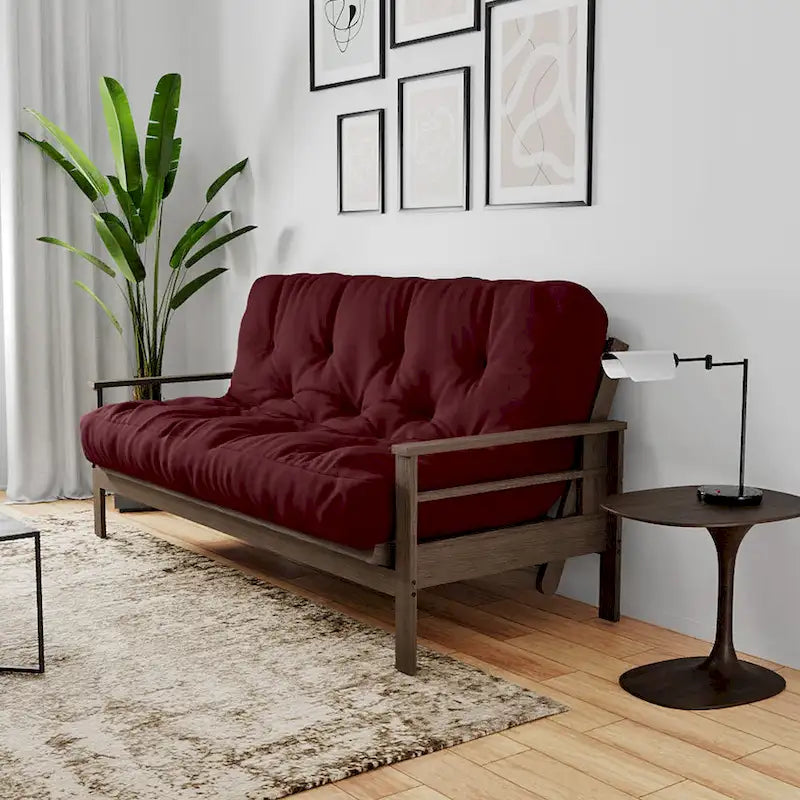 Materasso futon in memory gel Loosh Home 8, misura doppia