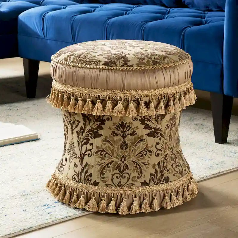 Sgabello/Pouf Decorativo Leona