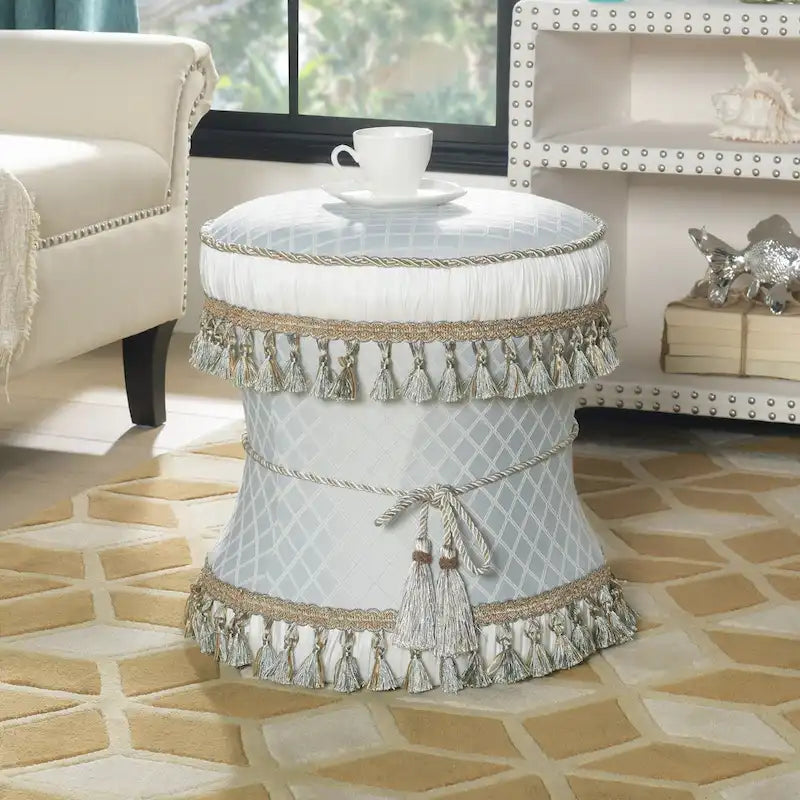 Sgabello/Pouf Decorativo Leona