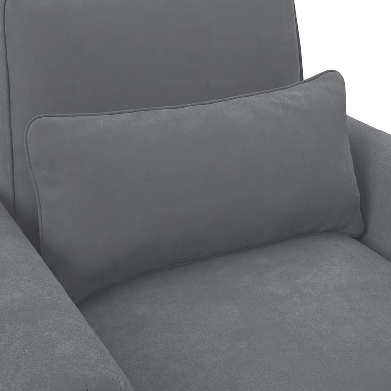 Poltrona con poggiapiedi Coventry di Bush Furniture