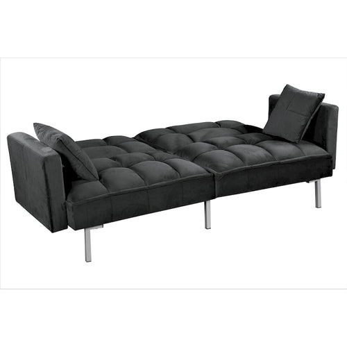 Bernal 75.6W Divano Letto Futon in Velluto