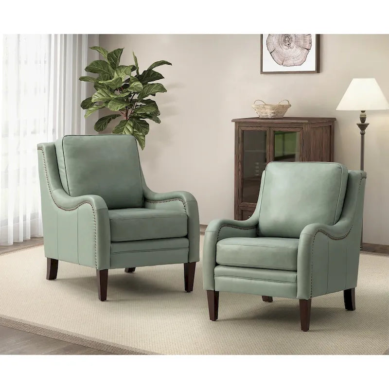 Pascual Poltrona da Salotto Comfy Set da 2 con Gambe in Legno Massello