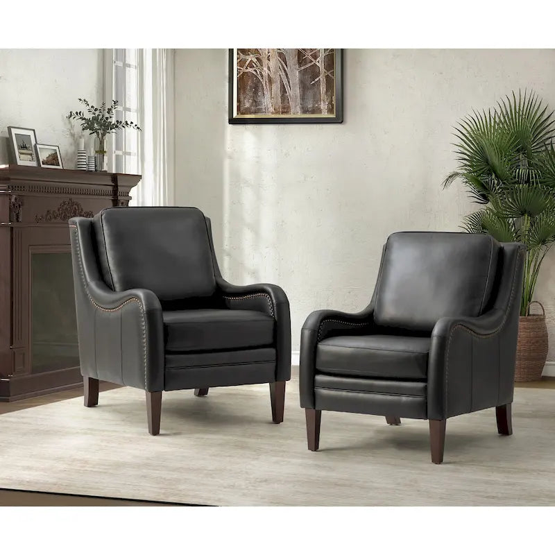Pascual Poltrona da Salotto Comfy Set da 2 con Gambe in Legno Massello