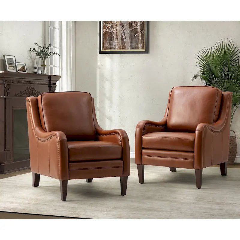 Pascual Poltrona da Salotto Comfy Set da 2 con Gambe in Legno Massello