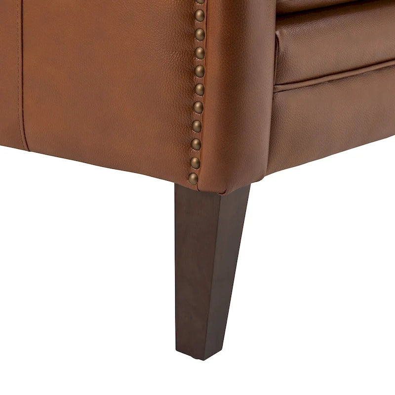 Pascual Poltrona da Salotto Comfy Set da 2 con Gambe in Legno Massello