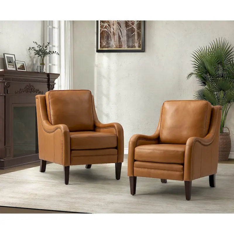 Pascual Poltrona da Salotto Comfy Set da 2 con Gambe in Legno Massello