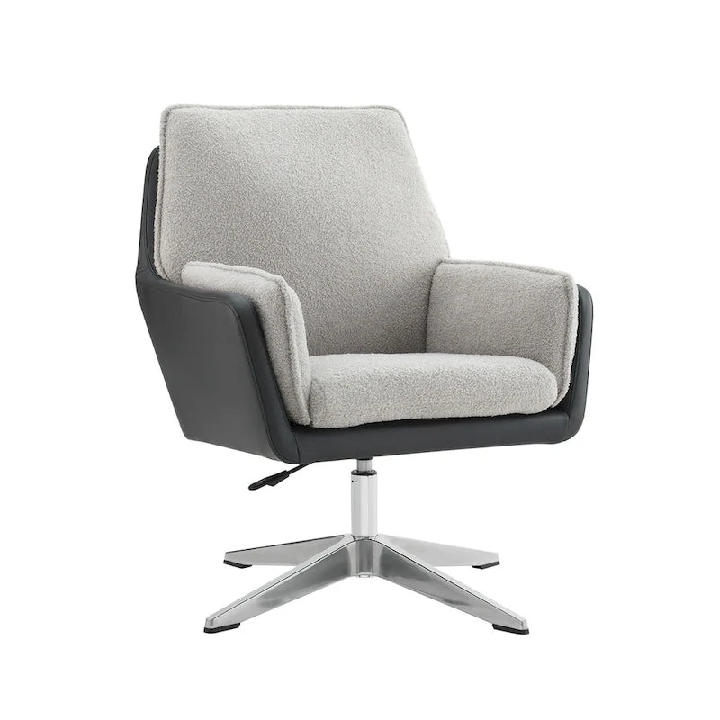 Sedia Sherpa Marcia Swivel Sedia d'Accento