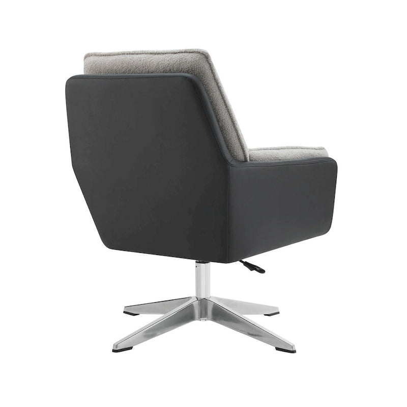 Sedia Sherpa Marcia Swivel Sedia d'Accento
