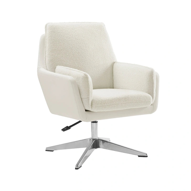 Sedia Sherpa Marcia Swivel Sedia d'Accento
