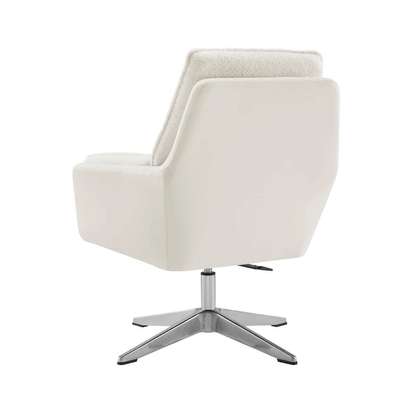 Sedia Sherpa Marcia Swivel Sedia d'Accento