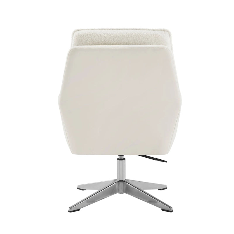 Sedia Sherpa Marcia Swivel Sedia d'Accento