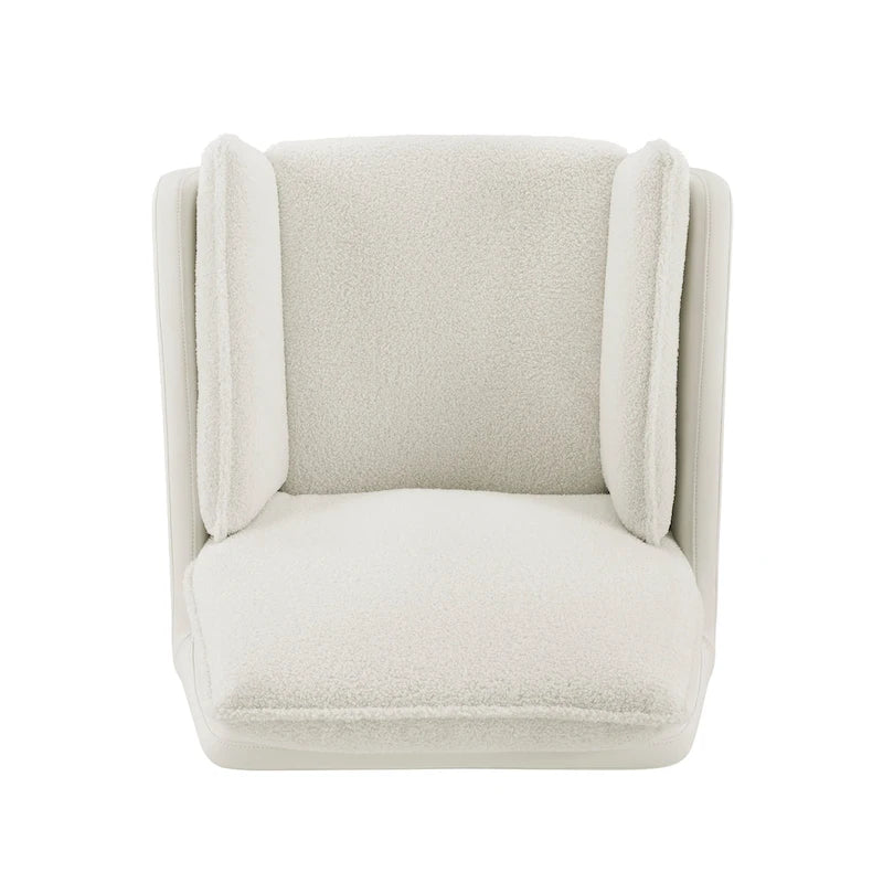 Sedia Sherpa Marcia Swivel Sedia d'Accento