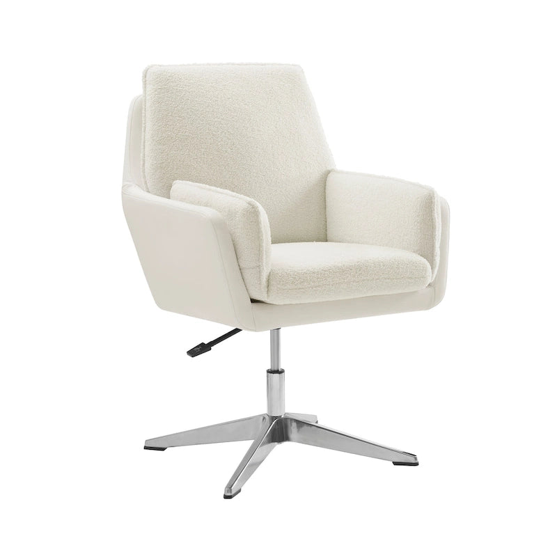 Sedia Sherpa Marcia Swivel Sedia d'Accento