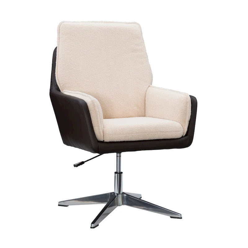 Sedia Sherpa Marcia Swivel Sedia d'Accento