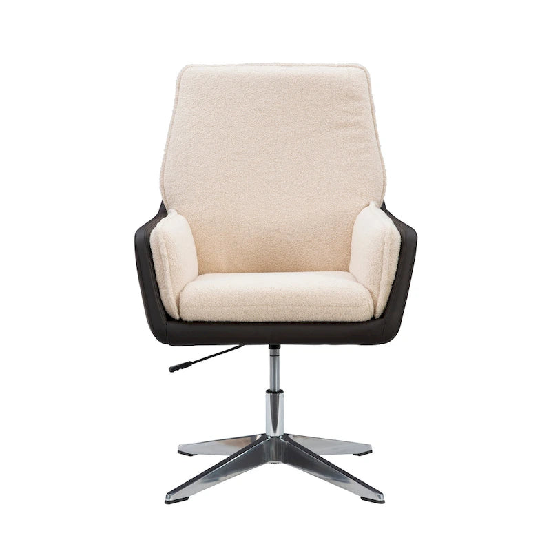 Sedia Sherpa Marcia Swivel Sedia d'Accento