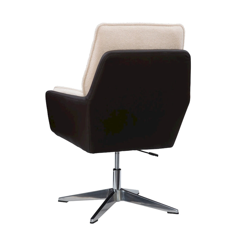 Sedia Sherpa Marcia Swivel Sedia d'Accento