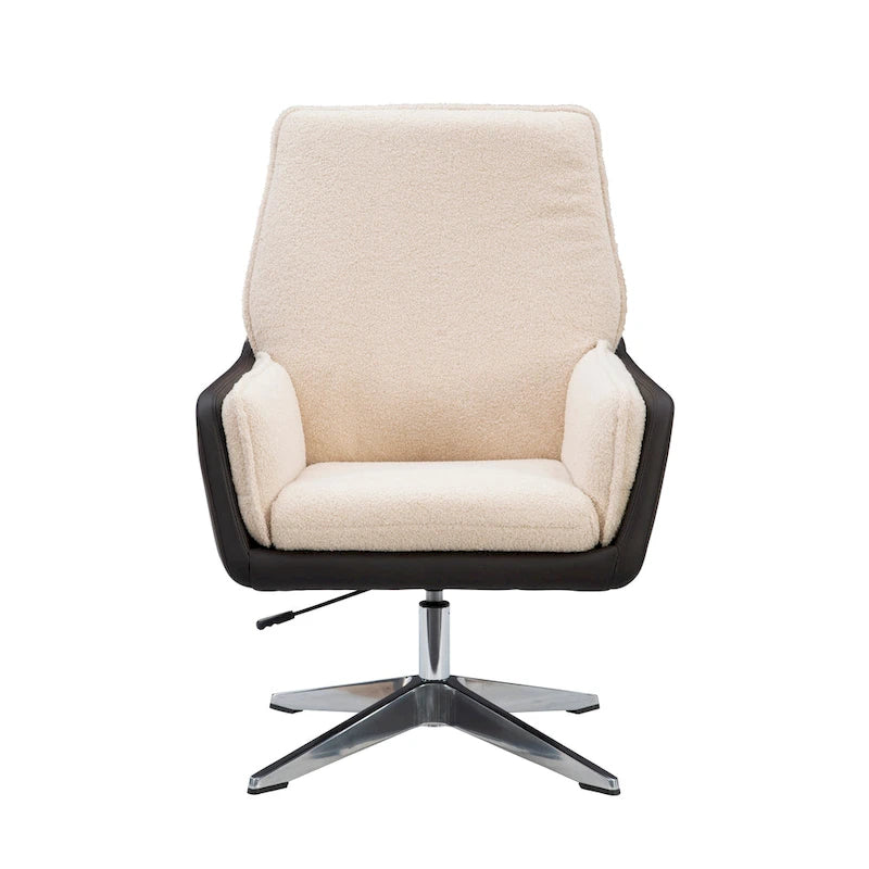 Sedia Sherpa Marcia Swivel Sedia d'Accento