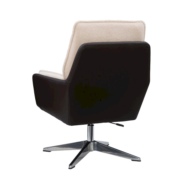 Sedia Sherpa Marcia Swivel Sedia d'Accento