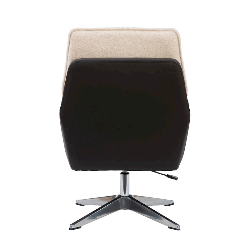 Sedia Sherpa Marcia Swivel Sedia d'Accento